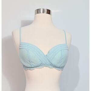 La Perla Glamour Blue Tulle Bra